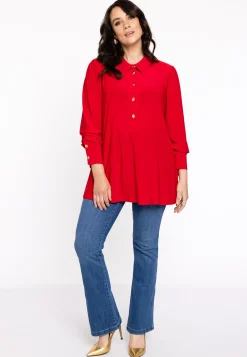 Blouse flare met pofmouwen DOLCE