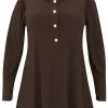 Blouse flare met pofmouwen DOLCE