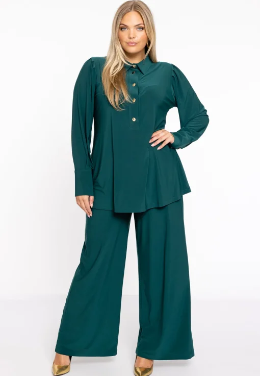 Blouse flare met pofmouwen DOLCE