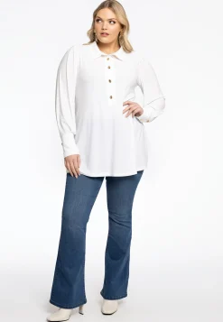 Blouse flare met pofmouwen DOLCE