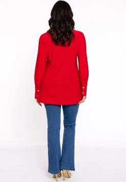 Blouse flare met pofmouwen DOLCE