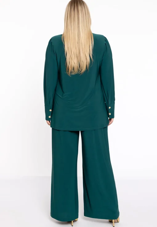 Blouse flare met pofmouwen DOLCE