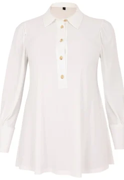 Blouse flare met pofmouwen DOLCE