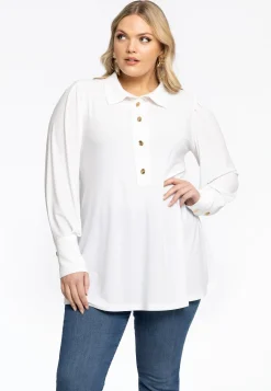 Blouse flare met pofmouwen DOLCE