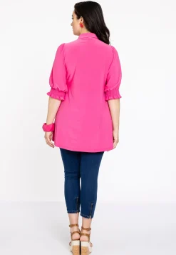 Blouse met pofmouwen Dolce