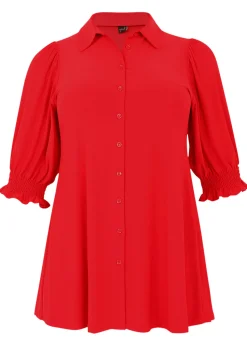 Blouse met pofmouwen Dolce