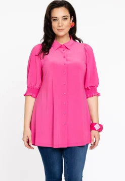 Blouse met pofmouwen Dolce