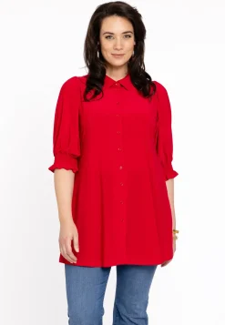 Blouse met pofmouwen Dolce