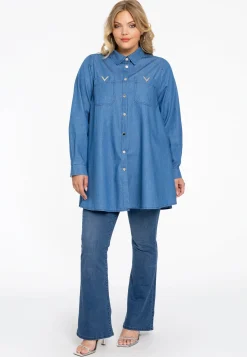 Blouse swing CHAMBRAY