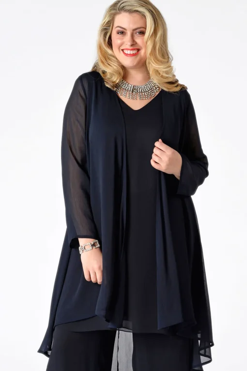 Blouse-jasje voile UNI