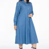 Blouse-jurk CHAMBRAY