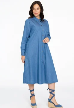 Blouse-jurk CHAMBRAY