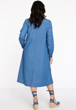 Blouse-jurk CHAMBRAY