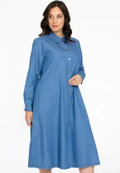 Blouse-jurk CHAMBRAY
