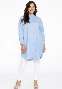 Blouse-jurk POPLIN STRETCH