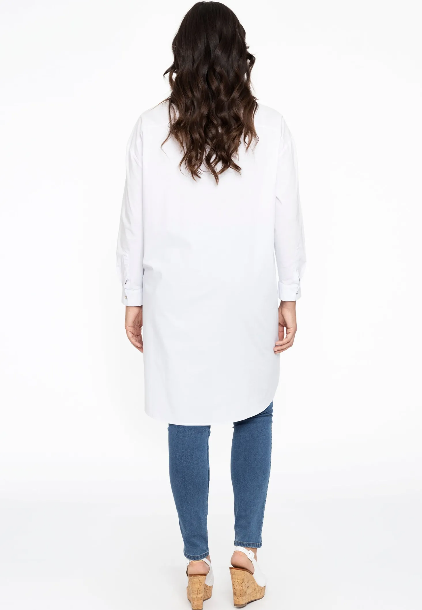 Blouse-jurk POPLIN STRETCH