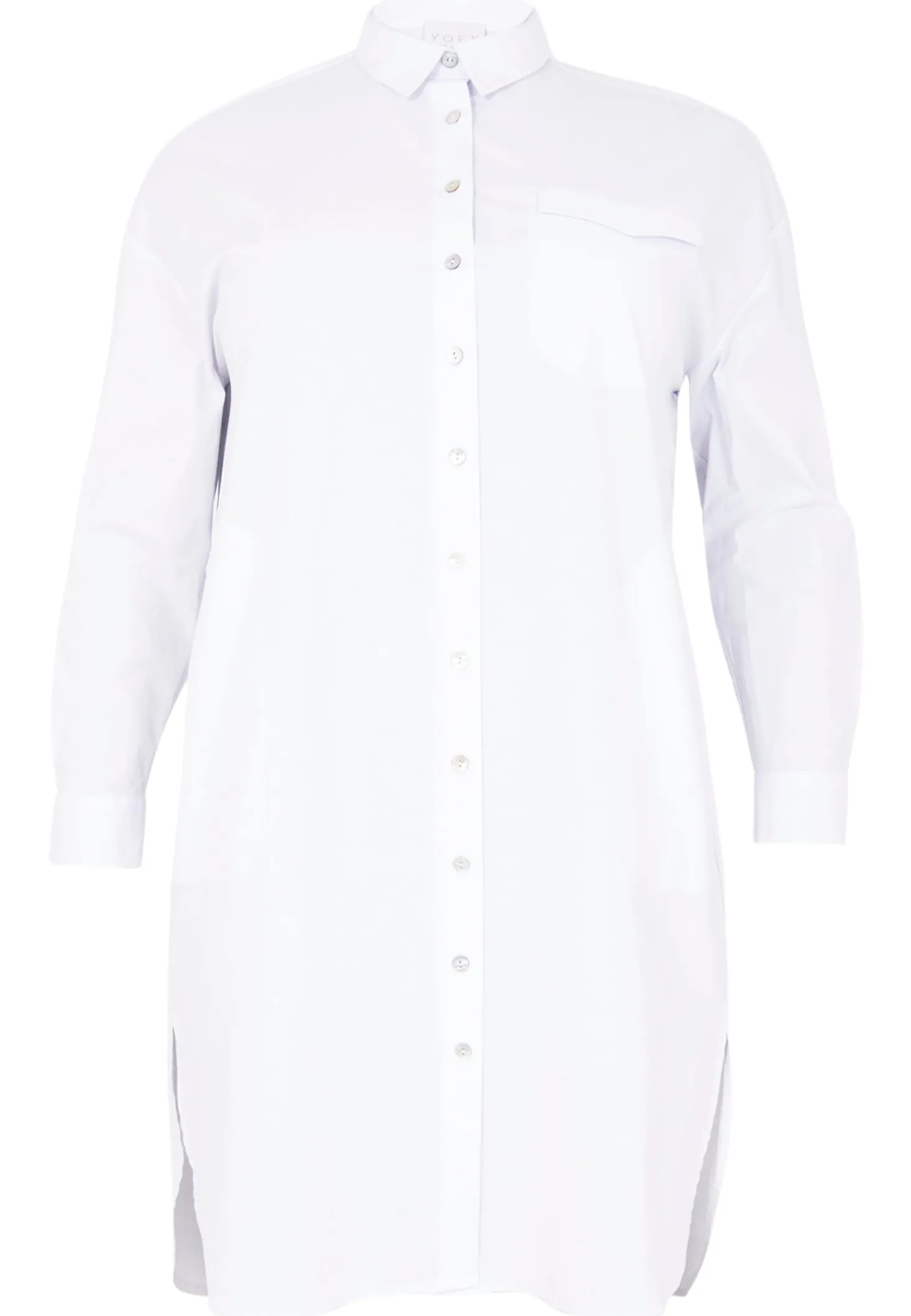 Blouse-jurk POPLIN STRETCH