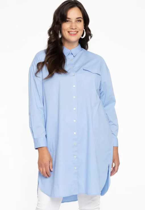 Blouse-jurk POPLIN STRETCH