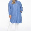 Blouse-jurk SMALL STRIPE