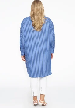 Blouse-jurk SMALL STRIPE