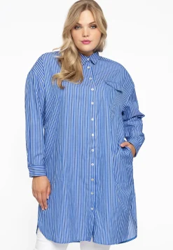Blouse-jurk SMALL STRIPE