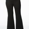 Boot-cut pants INTERLOCK
