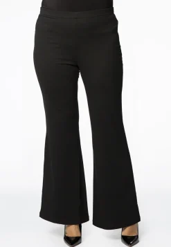 Boot-cut pants INTERLOCK