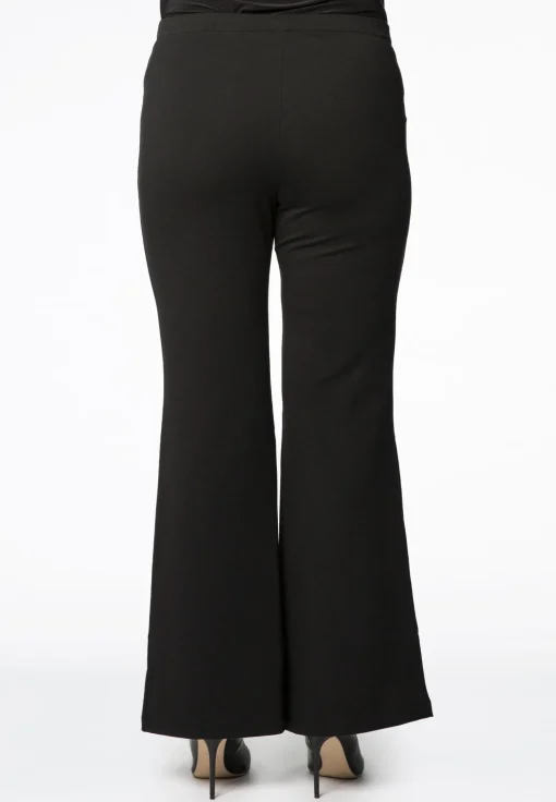 Boot-cut pants INTERLOCK