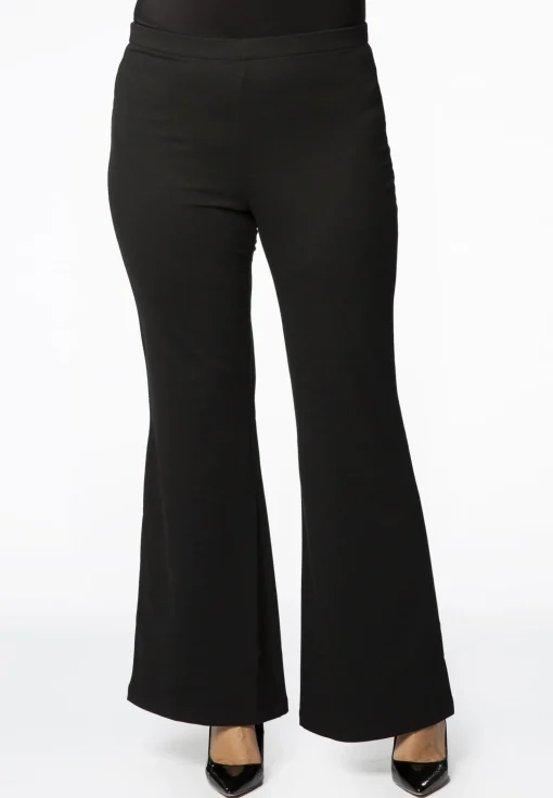 Boot-cut pants INTERLOCK