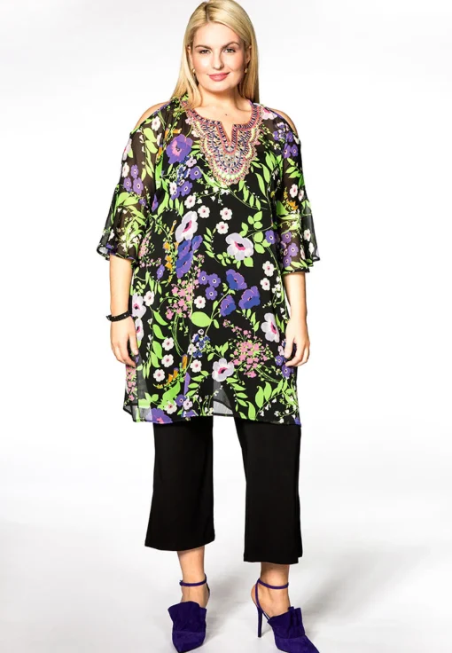 Broek splitten 7/8 DOLCE