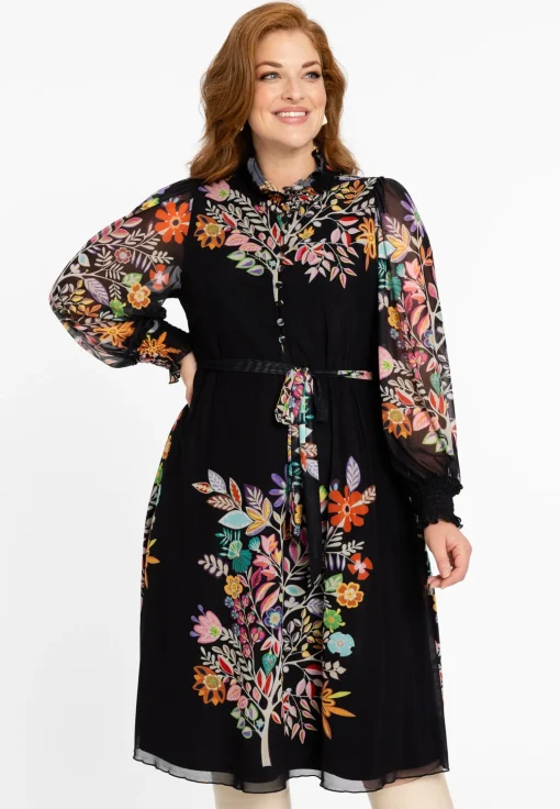 Dress belted LINDA