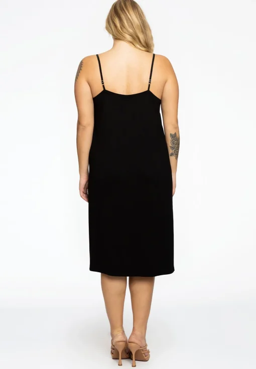 Dress spaghetti silk