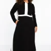 Dress zipper contrast VERO