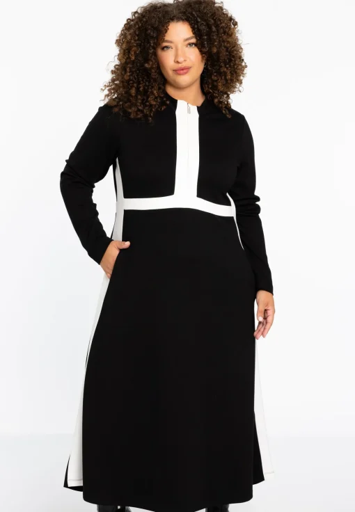 Dress zipper contrast VERO