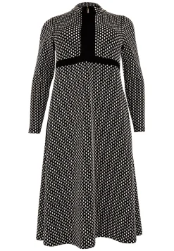 Dress Zipper JAQUARD KNIT