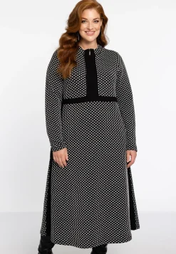 Dress Zipper JAQUARD KNIT