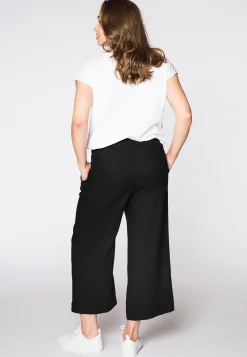 Driekwart broek taillekoord LINEN