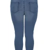 Jeans 7/8 met rits