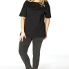 Jeans 7/8 met rits