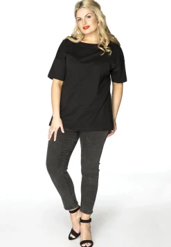 Jeans 7/8 met rits