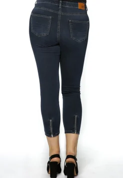 Jeans 7/8 met rits