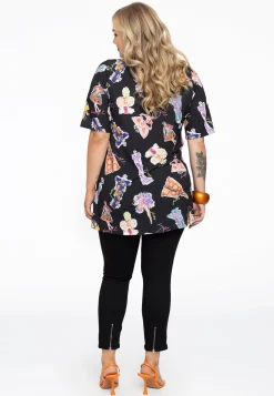 Jeans 7/8 met rits