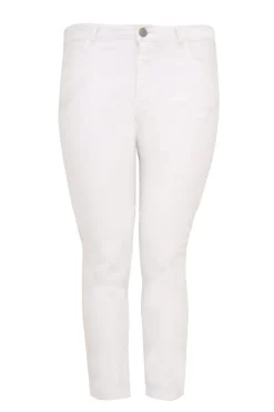 Jeans 7/8 met rits