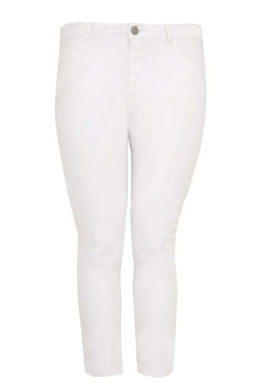 Jeans 7/8 met rits