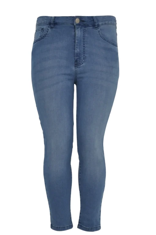 Jeans 7/8 met rits