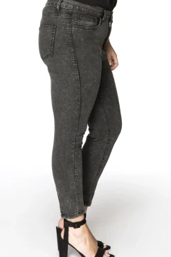 Jeans 7/8 met rits