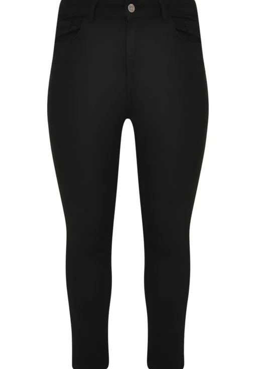 Jeans 7/8 met rits