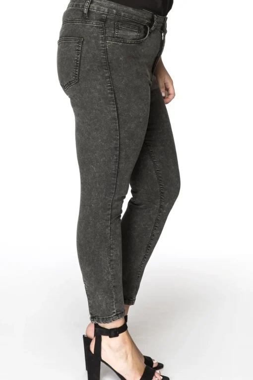 Jeans 7/8 met rits