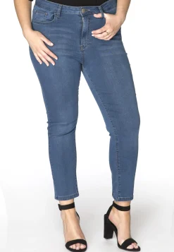 Jeans 7/8 met rits