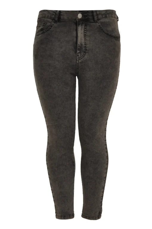 Jeans 7/8 met rits